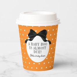 ハロウィーンテーマベビーブシャワー 紙コップ