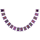 ハロウィーンテーマ子供の誕生日パーティー バンティングフラッグ (全)