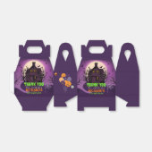 ハロウィーンテーマ子供の誕生日パーティー フェイバーボックス (折り畳みなし)