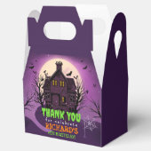 ハロウィーンテーマ子供の誕生日パーティー フェイバーボックス (オープン)