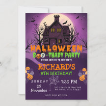 ハロウィーンテーマ子供の誕生日パーティー