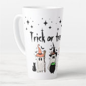 ハロウィーンテーマ カフェラテマグ (左アングル)