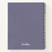 ハロウィーンテーマ ノートブック (裏面)