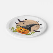 ハロウィーンテーマ ペーパープレート (アングル)