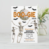 ハロウィーンディスコパーティの招待状 招待状 (スタンド正面)