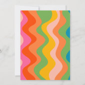 ハロウィーンディスコボールパーティの招待状 招待状 (裏面)