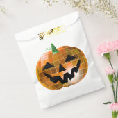 ハロウィーンディスコ鏡ボールパンプキン フェイバーバッグ (封をした状態)