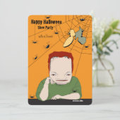 ハロウィーンディナーパーティの招待状 招待状 (スタンド正面)
