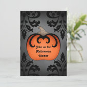 ハロウィーンディナーパーティー 招待状 (スタンド正面)