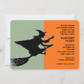 ハロウィーンディナーパーティー 招待状 (正面)