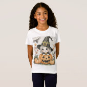 ハロウィーンデイキッズTシャツ Tシャツ (正面フル)