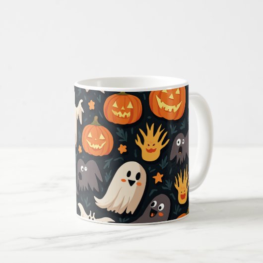 ハロウィーンデイマグ コーヒーマグカップ (正面右)