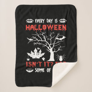 ハロウィーンデイリーはハロウィン誕生日 シェルパブランケット