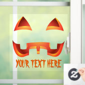 ハロウィーンデカールパーソナライズされたカボプキンウィンドウデカール ウィンドウサイン (ホーム)