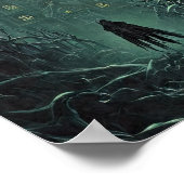 ハロウィーンデコールのポスター不気味グール ポスター (角)