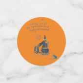 ハロウィーンデコールウィッチテーマ対応表紙吹雪 コンフェッティ (スモール正面)