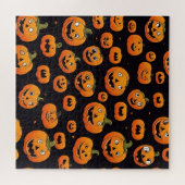 ハロウィーンデコールデザイン ジグソーパズル (横)