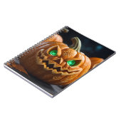 ハロウィーンデコールデザイン ノートブック (左側)