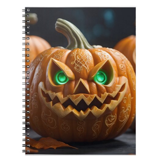 ハロウィーンデコールデザイン ノートブック (正面)