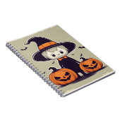 ハロウィーンデコールデザイン ノートブック (右側)