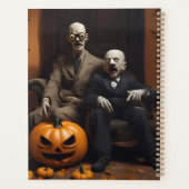 ハロウィーンデコールデザイン プランナー手帳 (裏面)