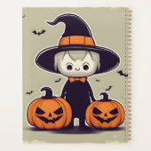 ハロウィーンデコールデザイン プランナー手帳 (裏面)