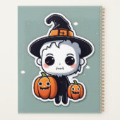 ハロウィーンデコールデザイン プランナー手帳 (裏面)