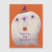 ハロウィーンデコールトリックまたはトリートカワイイ不気味幽霊 (正面)