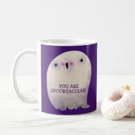 ハロウィーンデコールトリックまたはトリートカワイイ不気味幽霊 コーヒーマグカップ
