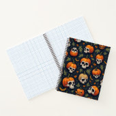 ハロウィーンデザイン手帳 ノートブック (内部)