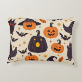 ハロウィーンデザイン枕 アクセントクッション (裏面)