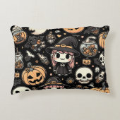 ハロウィーンデザイン アクセントクッション (正面)