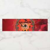 ハロウィーンデザイン ペットボトルラベル (シングルラベル)