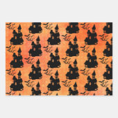 ハロウィーンデザイン ラッピングペーパーシート (正面)