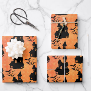ハロウィーンデザイン ラッピングペーパーシート