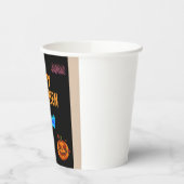 ハロウィーンデザイン 紙コップ (左)