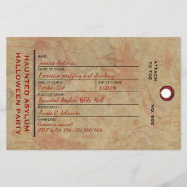 ハロウィーントウラベル幽霊のよく出るアサインパーティー 便箋