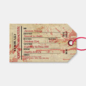 ハロウィーントウラベル幽霊のよく出るサニタリウムパーティー ギフトタグ (正面(横))