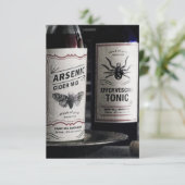 ハロウィーントニックチェンジカラー-招待状/ RSVP 招待状 (スタンド正面)