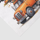 ハロウィーントラックコラージュ1デコページ紙 薄葉紙 (詳細)