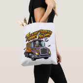 ハロウィーントラックドライバー トートバッグ (クローズアップ)