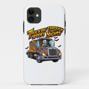 ハロウィーントラックドライバー iPhone 11 ケース