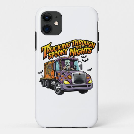 ハロウィーントラックドライバー Case-Mate iPhoneケース (裏面)
