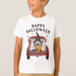 ハロウィーントラック格言Tシャツ Tシャツ