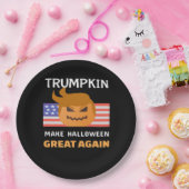 ハロウィーントランプキンクラシック ペーパープレート (パーティー)