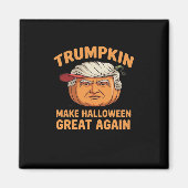 ハロウィーントランプキンハロウィーンを再素晴らし度開く マグネット (正面)