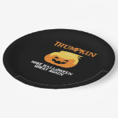 ハロウィーントランプキンV3 ペーパープレート (アングル)