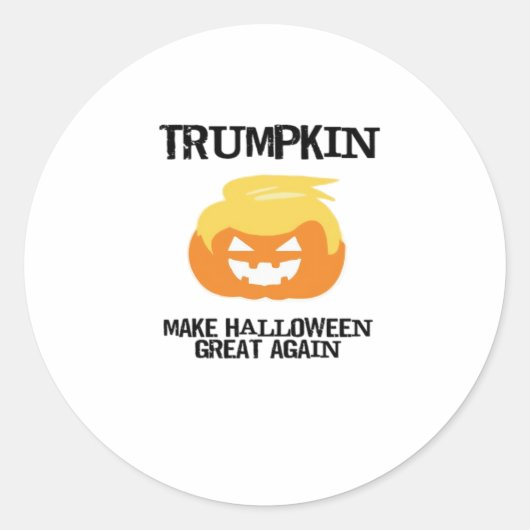 ハロウィーントランプキンV3 ラウンドシール (正面)
