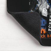 ハロウィーントリックは生き続けるコラージュレトロホール マウスパッド (コーナー)