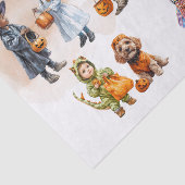 ハロウィーントリックまたはコスチュームでの子供の治療 薄葉紙 (詳細)